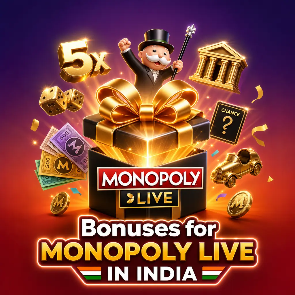 Casino bonus offers for Monopoly Live in India