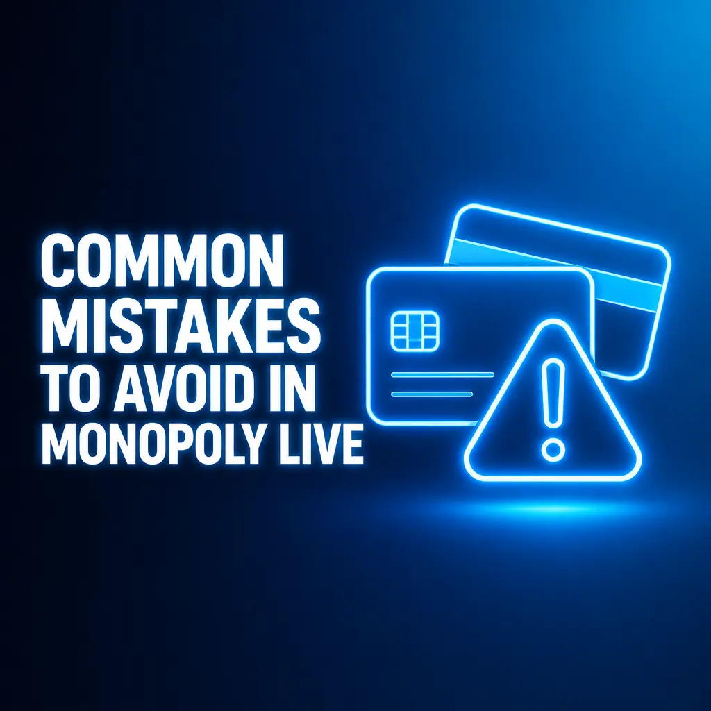 Player avoiding common mistakes while playing Monopoly Live