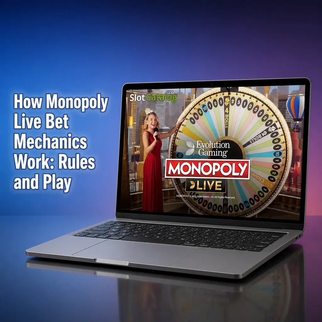Monopoly Live wheel with numbered betting segments