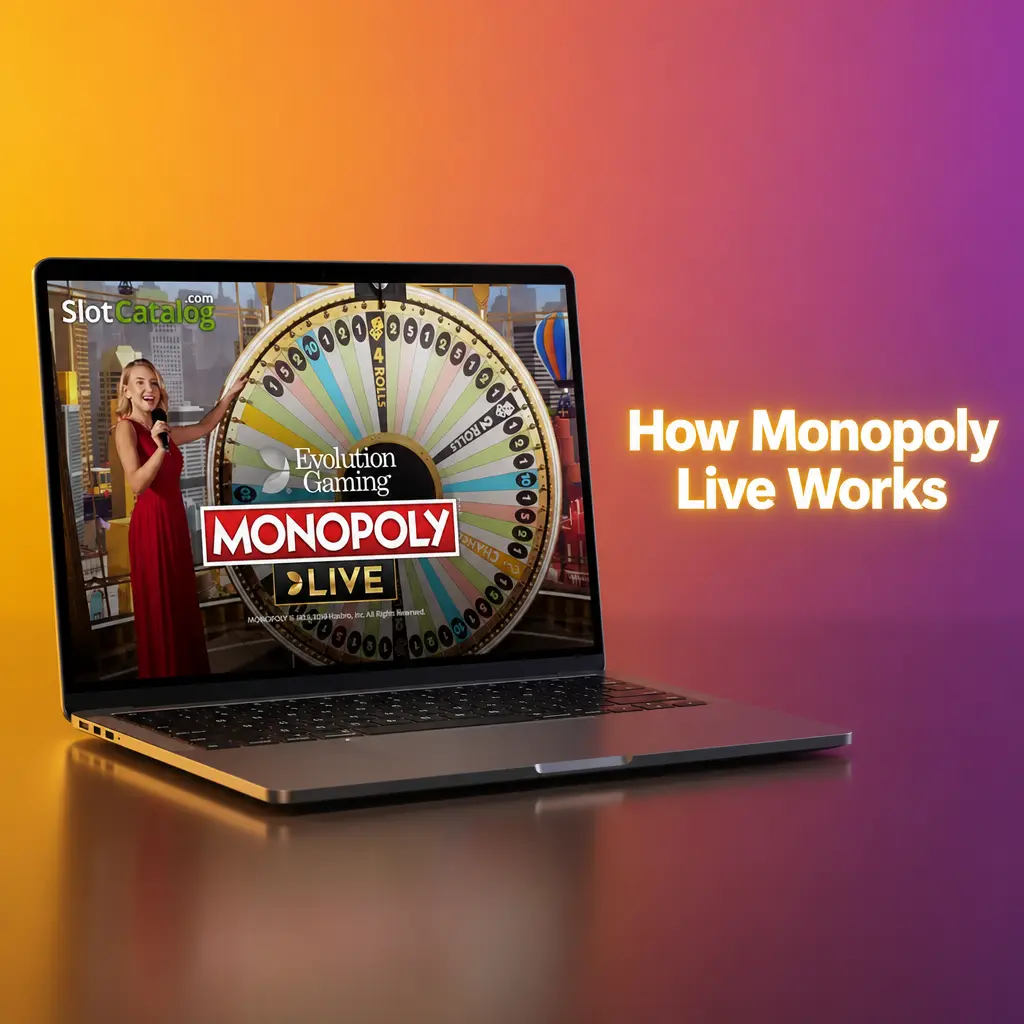 Monopoly Live vertical wheel spinning during a live round