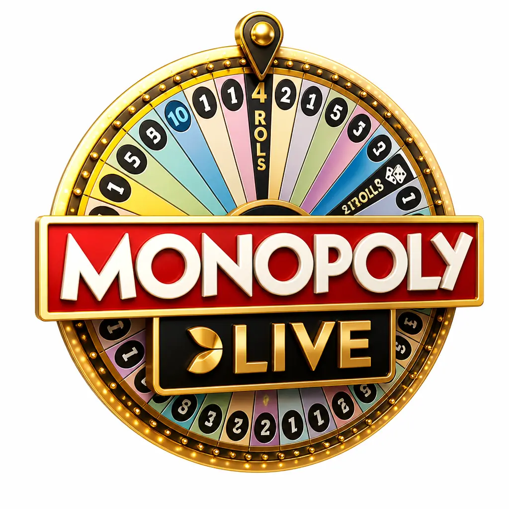 Monopoly Live wheel and 3D bonus board at RajaBets