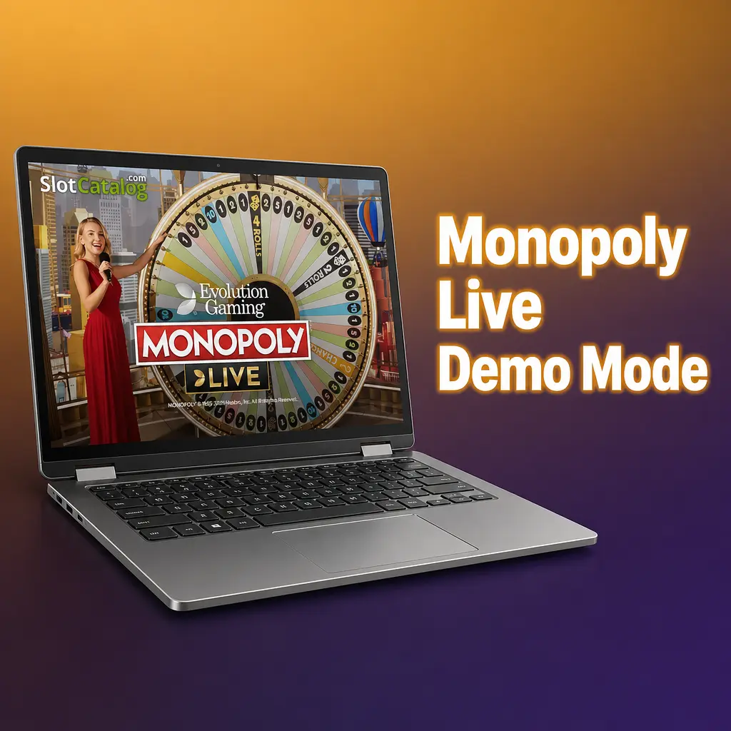 Monopoly Live demo table with wheel and 3D bonus board