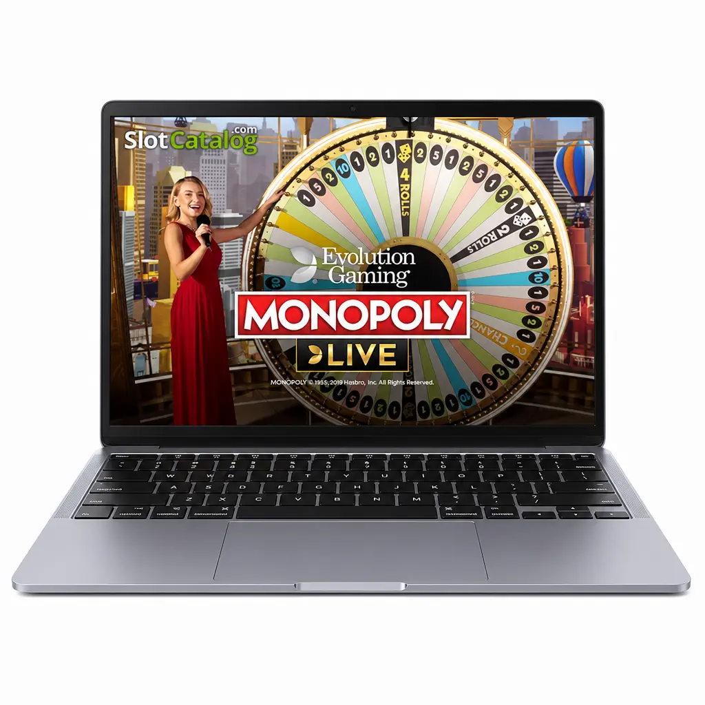 Monopoly Live demo game show wheel