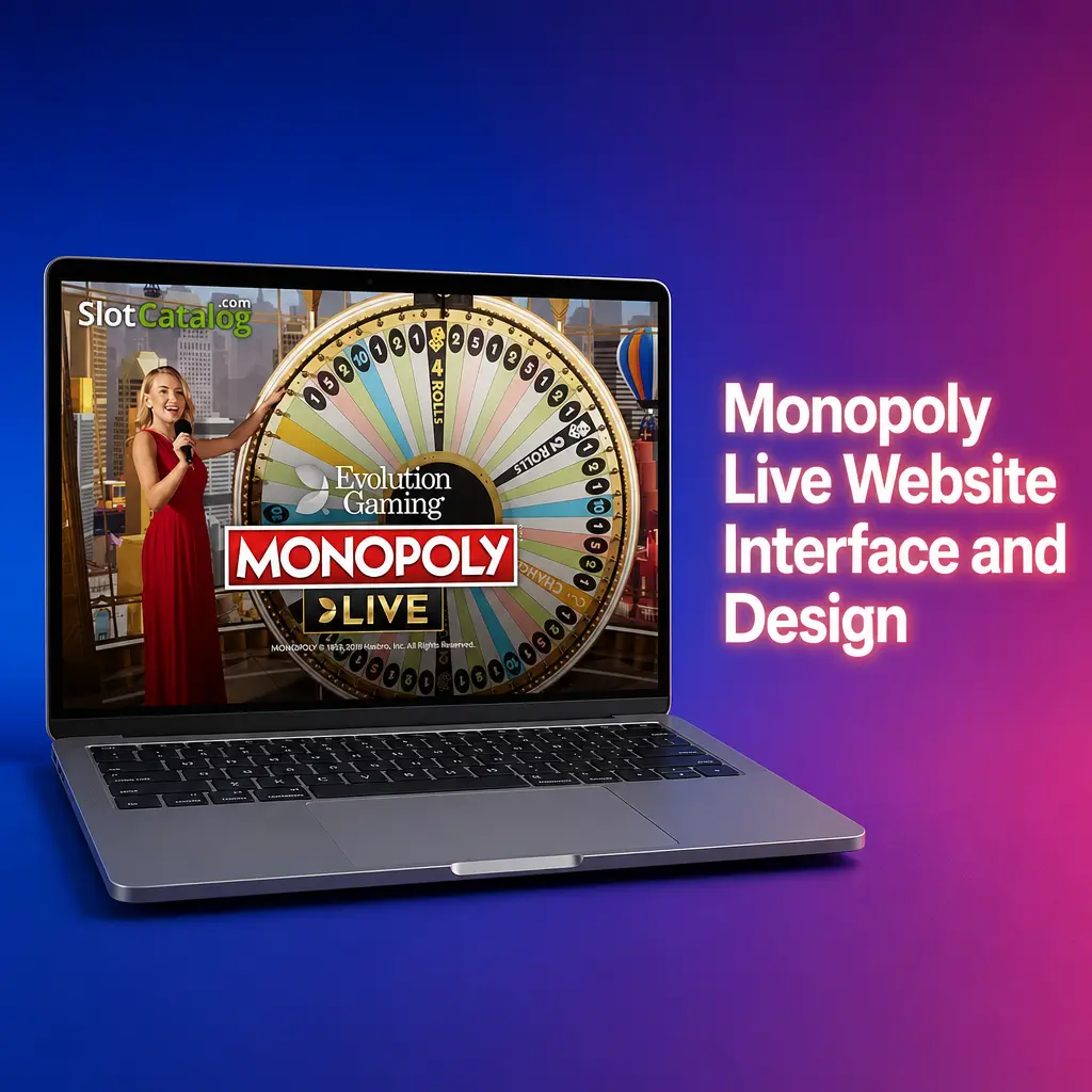 Monopoly Live website interface showing the wheel, multipliers, and betting controls